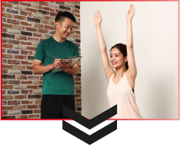 SFMA/FMS体の可動域の確認